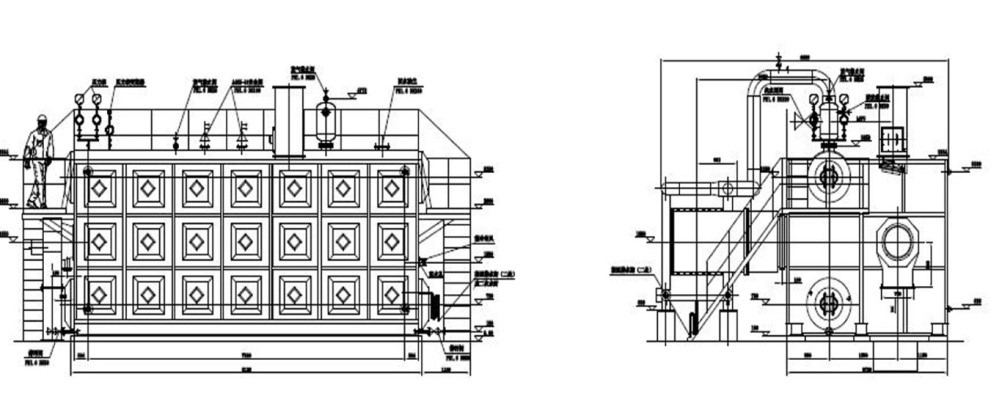 鍋爐內(nèi)部結構圖